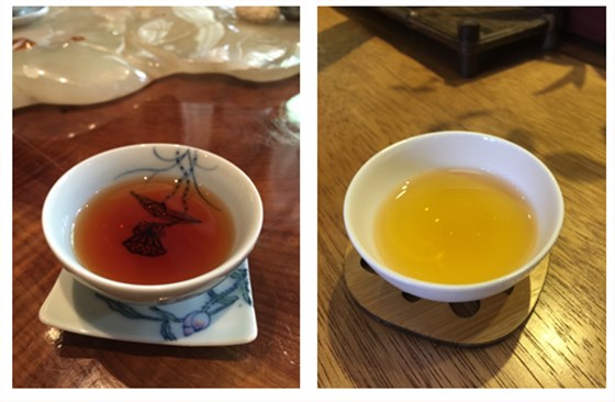 中吉号普洱生茶和熟茶